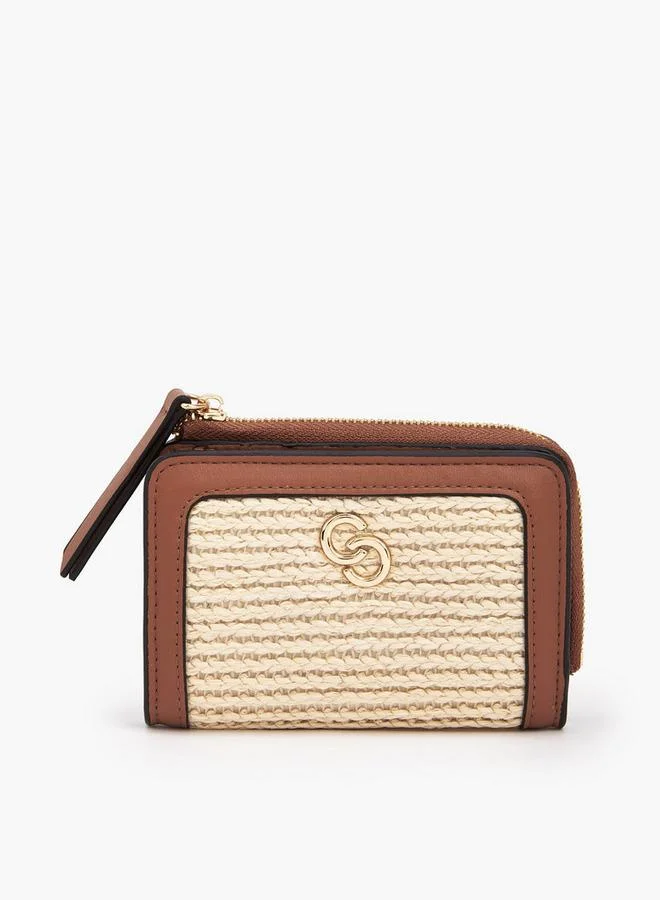 Celeste Straw  Small Wallet Ramadan Collection